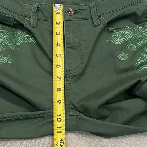 Disney Her Universe Little Mermaid Ariel Scale Pants Junior size 7 Green - Picture 7 of 11